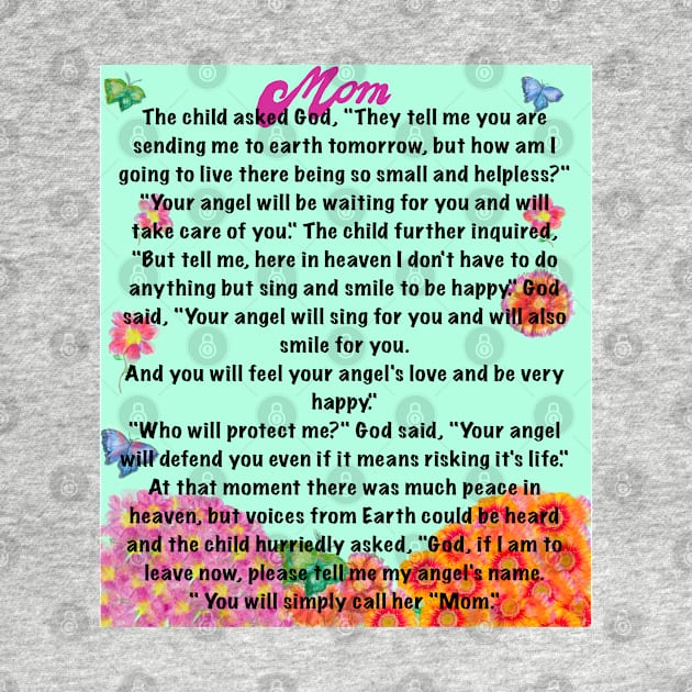 The best Mother’s Day gifts 2022, You will simply call her mom Beautiful poem about motherhood green background by Artonmytee